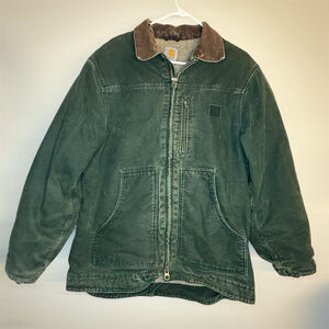 Men's Carhartt Jacket, Size XL, Green
